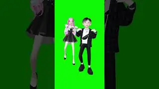 special dance // green screen VFX // cartoon animation video 🎥 //