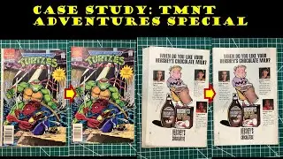 Case Study: Fixing a spine roll on a RARE TMNT comic book cleaning and pressing