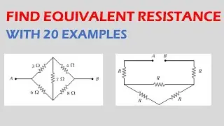 EQUIVALENT RESISTANCE WITH 20 EXAMPLES | CURRENT ELECTRICITY | MDCAT 2020 | MDCAT ONLINE PREP