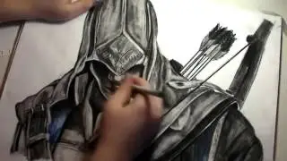 Assassins Creed 3 "Рисование Коннора"