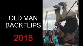 Old Man Backflips Baltimore