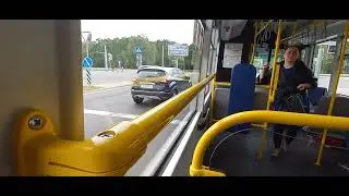 Поездка на троллейбусе БКМ 321 (020).Маршрут 2.