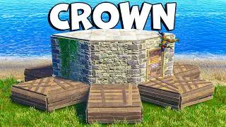 CROWN - The Perfect SOLO / DUO / TRIO Bunker Base - rust base design