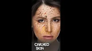 cracked face effect photoshop ~ 