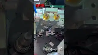 Flame treatment system by screen printing machine #apm #screenprinting #screenprinter #shorts