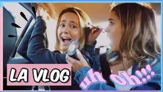 DOING MAKEUP IN THE CAR?!? LA VLOG | Sophia Perez