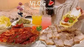ENG) Living alone Vlog Making Daily Log, Cooking Korean Food , Sandwich, Pasta, Pizza, Crystal Light