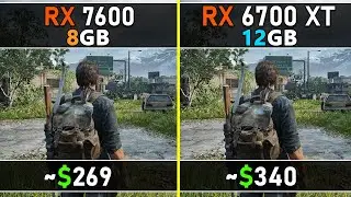 RX 7600 vs RX 6700 XT | 8GB vs 12GB VRAM | Battle of the Red Team | 10 Latest AAA Games Tested