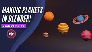 Making Planets in Blender! | World Astrix | Blender 2.93