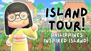 Beautiful Rural Asian Island Tour | Animal Crossing New Horizons