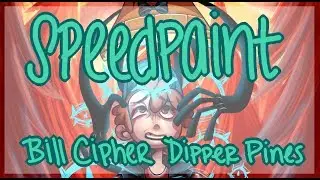C I P H E R || Gravity Falls Speedpaint (redraw of sorts)