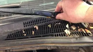 How To Remove Wiper Arms On A Toyota Tacoma.