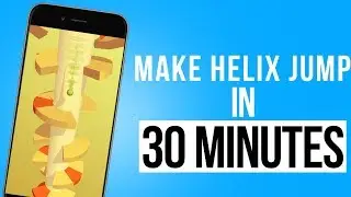 Make Helix Jump in 30 Minutes in Unity3d!!