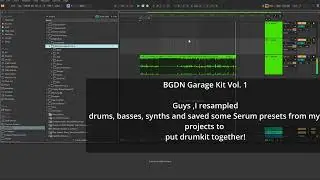 BGDN Future Garage / UK Garage Drum Kit + Presets