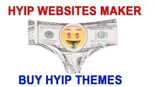 Start your own hyip website with low price 10$ HYIP CUSTOM SCRIPT