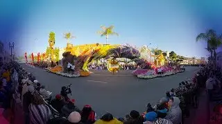 Allen Eagle Escadrille @ the Rose Parade in 360° 4K | A Virtual Reality Experience
