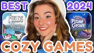 My TOP 10 COZY GAMES OF 2024 (so far)✨