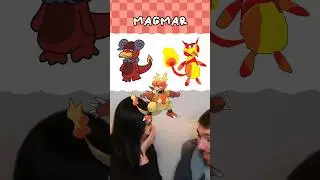 did the drawing from memory challenge w my boiii! pokemon gen 1 edition 🫡 full vid on my yt