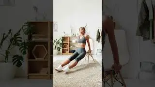 Triceps Dip on a Chair for improve your upper & back arm muscle.