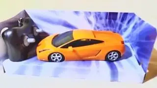 Toy racing car Lamborghini Gallardo / Гоночная машинка Лаборджини галлардо