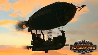 NEW Eltharion vs Thunderbarge - High Elves vs Dwarfs // Total War: WARHAMMER 3