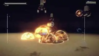 NieR:Automata - All Max Lv Pod Special Attacks - All Tier 3 Pod Programs!