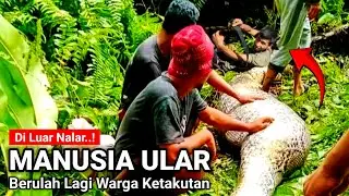 Viral..! Manusia Ular Berulah Lagi Bikin Warga Pada Ketakutan
