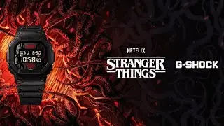 G-SHOCK × STRANGER THINGS【​DW-5600STT】| CASIO G-SHOCK