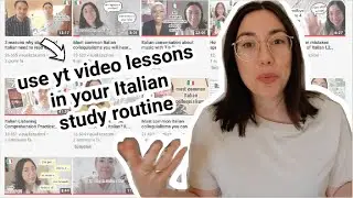 How to implement YouTube lessons in your language study plan (subtitles)