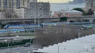 Particolate invio di una vettura VivAlto e di una MDVE in partenza da Savona parco Doria