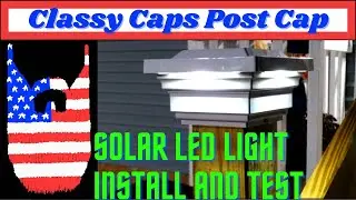 Classy Caps Solar LED Light 4x4 Post Cap