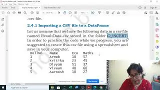 IMPORTING AND EXPORTING DATA BETWEEN CSV AND DATAFRAME || 12 IP || read_csv() , to_csv()