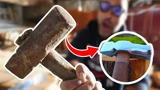 🪓 COMO RESTAURAR UN MARTILLO MUY ANTIGUO 2 🔨 La restauración Final - Yo Soy Jordi