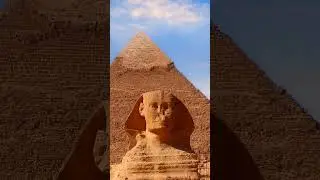 sphinx and pyramid of Giza