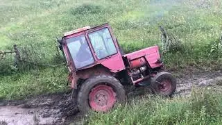 ОФФ РОУД на советском тракторе Т-25А