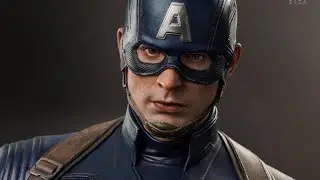 4K Statue Review: Captain America 1/2 Scale | QUEEN STUDIOS