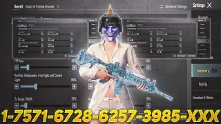 New Update 4.4⚡Best Sensitivity code + Control Settings Pubg Mobile/Bgmi Sensitivity 2026