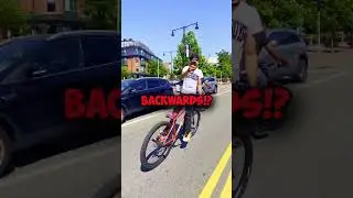How Does He Ride Like This? #shorts #bikelife