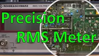 TNP #43 - Rohde & Schwarz URE2 DC - 25MHz 300V RMS Voltmeter Teardown, Repair & Experiments