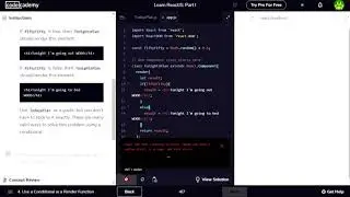 Components and Advanced JSX - Learn ReactJS: Part I - Codecademy