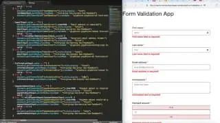 Form Validation - Bootstrap CSS Glyphicons - Part 4