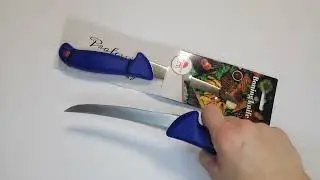 Нож обвалочный 150 мм Meat Master модель 136-24-150 в упаковке синий