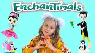 Энчантималс Зимняя Коллекция Танцы на Льду Enchantimals Фигурное Катание / Pretty Katy Queen