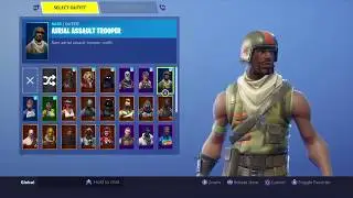 SEASON 1 Fortnite Account Locker And Stats Showcase! (Season 1) *OG Skull Trooper & more rare skins*