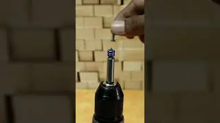 Remember this trick! How to tighten screws without damaging the wood #shorts