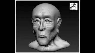 Zbrush 3D Sculpting|Old Man| Speed Art 02