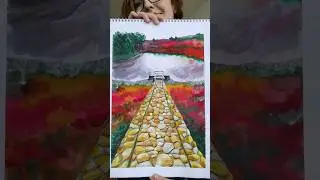 A place I love to go to, in watercolor ❤️