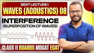 11 | Waves & Acoustics 08 | Superposition of Waves | Interference | Constructive | Destructive