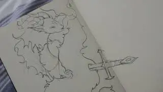 draw with me ☆ lets fill a sketchbook page with dragons!