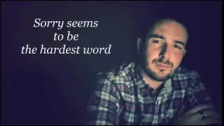Elton John - Sorry seems to be hardest word - (Covered by Meggyes Csabi) with hungarian translate